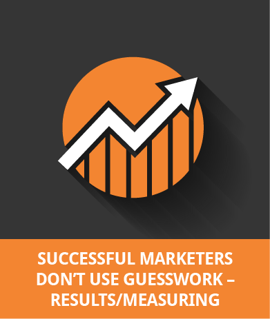 Successful Marketers Don't Use Guesswork - Results / Measuring